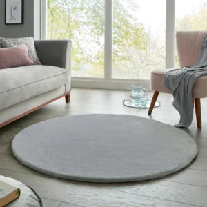 Round Rugs – Faux Fur Supersoft Lush Rug