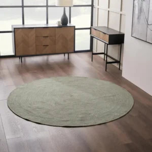 Round Rugs – Pacific Lifestyle Sage Tweed Rug